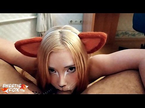 ❤️ Кицунэ глытае член і канчае ў рот ❤ Супер порна на be.sex78.ru ❌